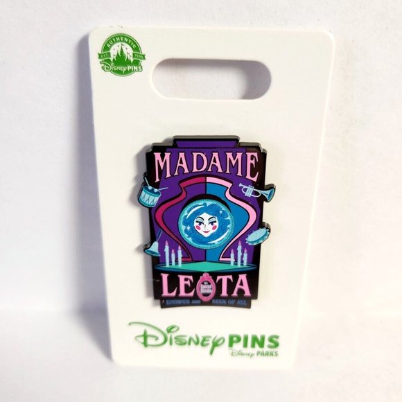 Disney Parks Haunted Mansion Madame Leota Pin 2023 New On Card - Picture 1 of 2